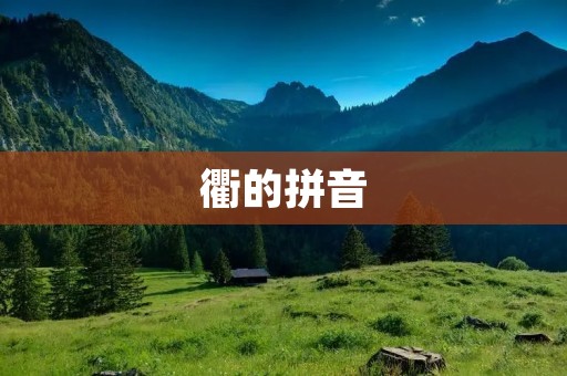 衢的拼音:qú