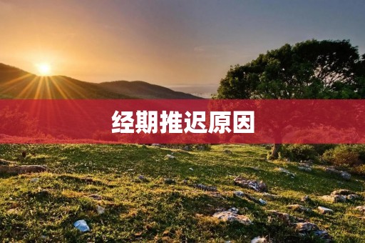 经期推迟原因