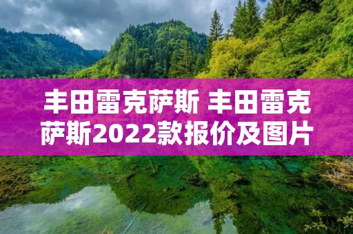 丰田雷克萨斯 丰田雷克萨斯2022款报价及图片