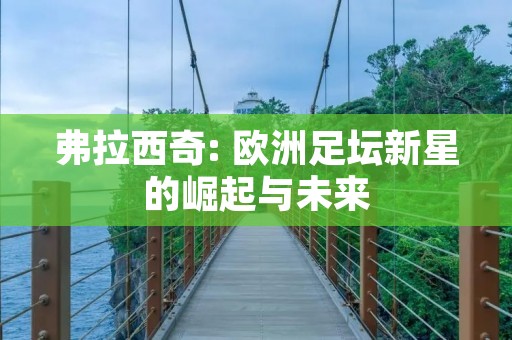 弗拉西奇: 欧洲足坛新星的崛起与未来