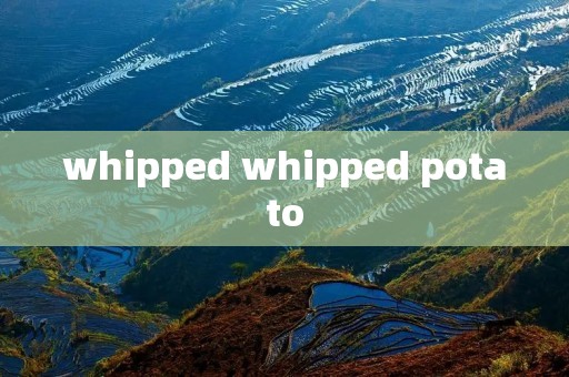 whipped whipped potato