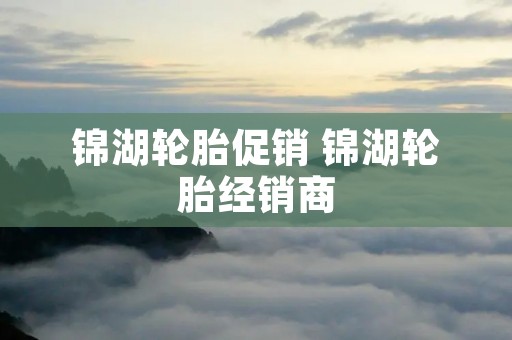 锦湖轮胎促销 锦湖轮胎经销商