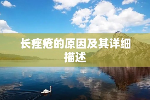 长痤疮的原因及其详细描述
