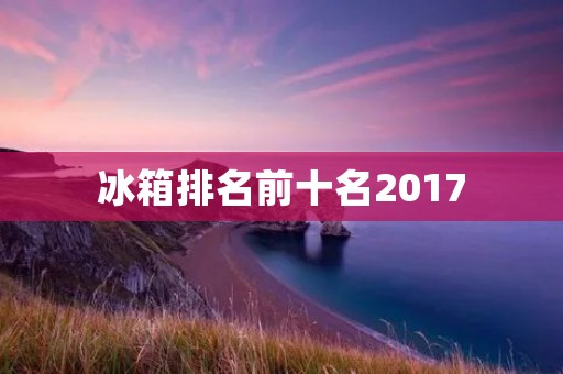 冰箱排名前十名2017:为你揭晓当年最佳冷藏家电品牌 冰箱排名前十名2017:为你揭晓当年最佳冷藏家电品牌
