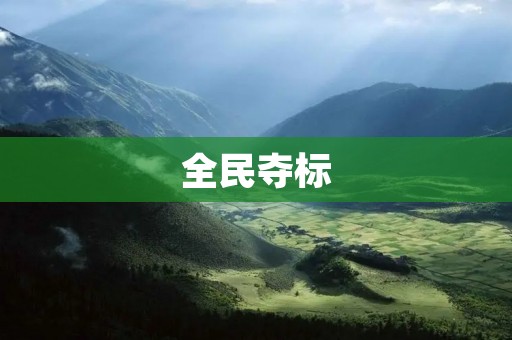 全民夺标:激燃热血的竞争之路