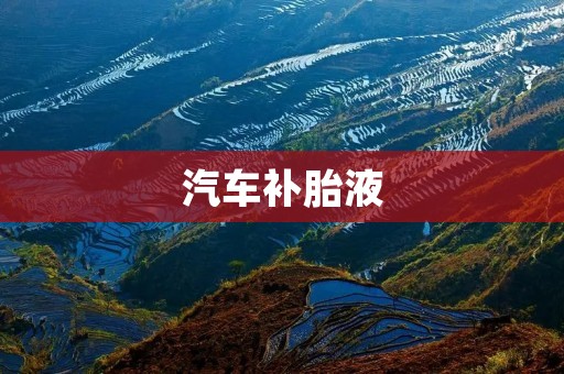汽车补胎液:解决胎压问题的便捷利器 汽车补胎液:解决胎压问题的便捷利器
