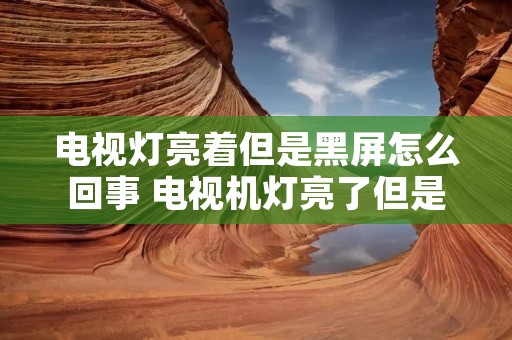 电视灯亮着但是黑屏怎么回事 电视机灯亮了但是屏幕是黑的