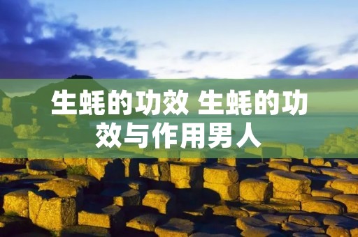 生蚝的功效 生蚝的功效与作用男人