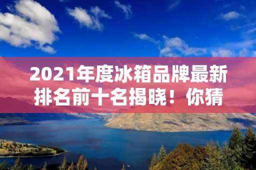 2021年度冰箱品牌最新排名前十名揭晓!你猜不到第一名! 2021年度冰箱品牌最新排名前十名揭晓!你猜不到第一名!