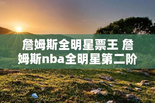 詹姆斯全明星票王 詹姆斯nba全明星第二阶段票王