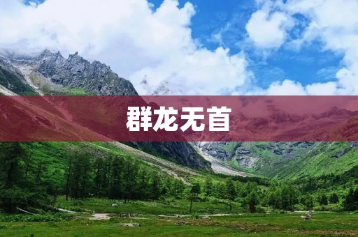 群龙无首:权力分散的团队管理之道