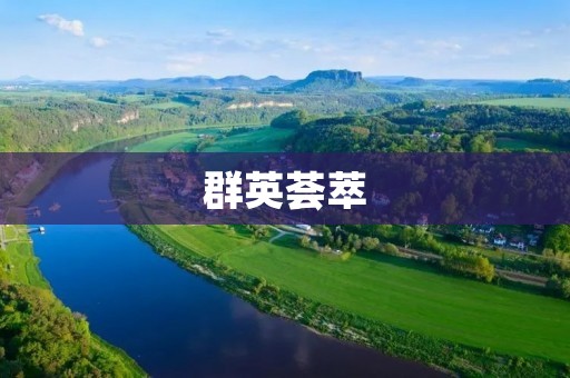 群英荟萃：引领时代的英雄人物