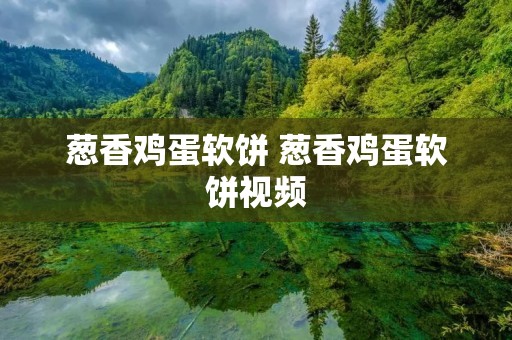 葱香鸡蛋软饼 葱香鸡蛋软饼视频