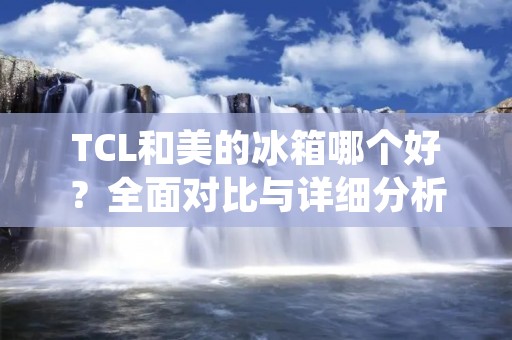 TCL和美的冰箱哪个好？全面对比与详细分析