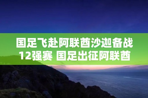 国足飞赴阿联酋沙迦备战12强赛 国足出征阿联酋名单