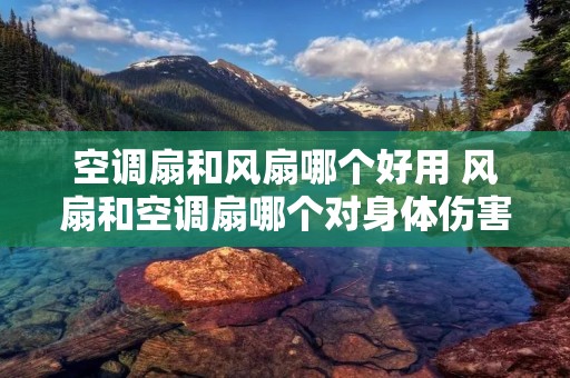 空调扇和风扇哪个好用 风扇和空调扇哪个对身体伤害小