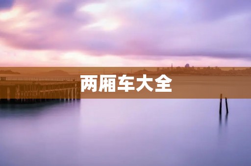 两厢车大全:豪华、实用、经济的选择 两厢车大全:豪华、实用、经济的选择