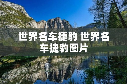 世界名车捷豹 世界名车捷豹图片