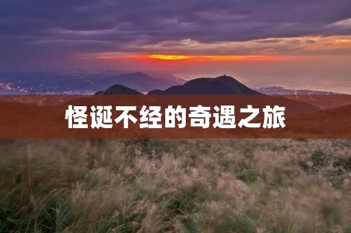 怪诞不经的奇遇之旅