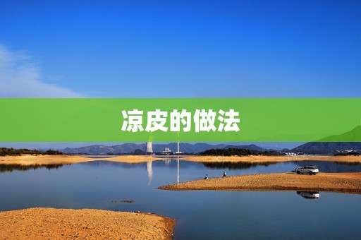 凉皮的做法:美味清凉的夏日佳肴 凉皮的做法:美味清凉的夏日佳肴