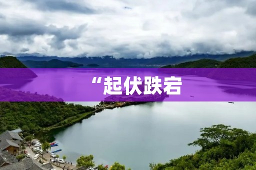 “起伏跌宕:一个充满曲折与挑战的人生之旅”