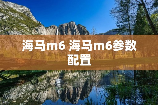 海马m6 海马m6参数配置