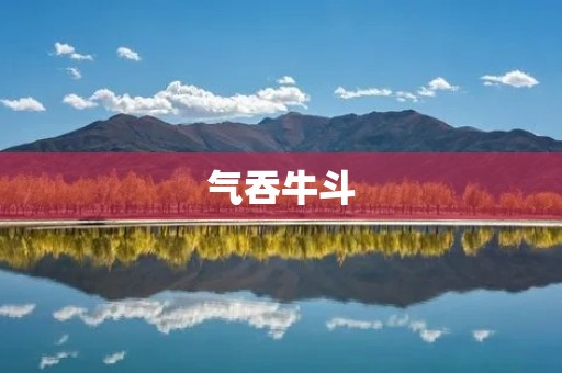 气吞牛斗:与困难抗争的勇气与智慧