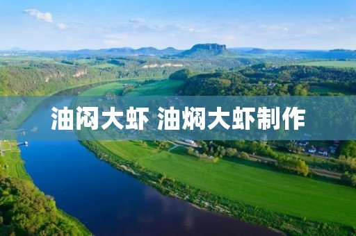 油闷大虾 油焖大虾制作