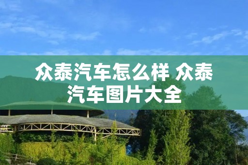 众泰汽车怎么样 众泰汽车图片大全