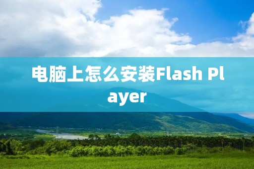 电脑上怎么安装Flash Player