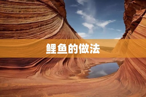 鲤鱼的做法:口感鲜美,健康美味的佳肴 鲤鱼的做法:口感鲜美,健康美味的佳肴