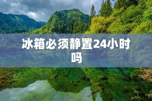 冰箱必须静置24小时吗 冰箱必须静置24小时吗