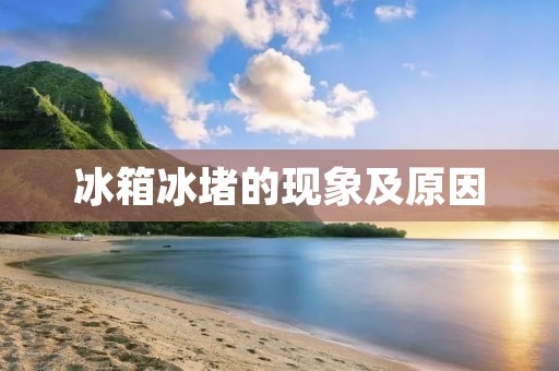 冰箱冰堵的现象及原因