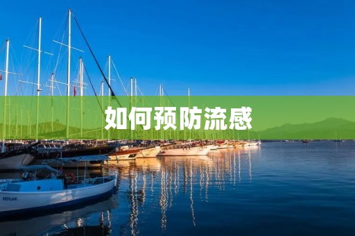 如何预防流感