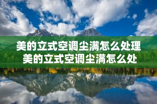 美的立式空调尘满怎么处理 美的立式空调尘满怎么处理图 美的立式空调尘满怎么处理 美的立式空调尘满怎么处理图