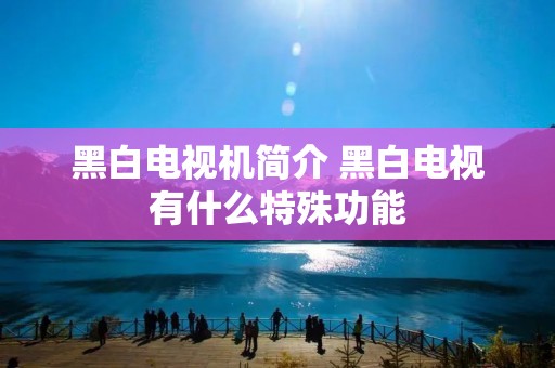 黑白电视机简介 黑白电视有什么特殊功能