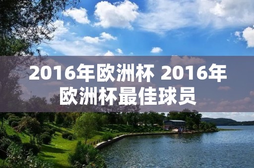 2016年欧洲杯 2016年欧洲杯最佳球员