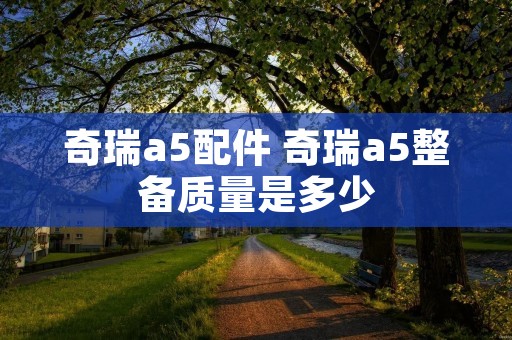 奇瑞a5配件 奇瑞a5整备质量是多少
