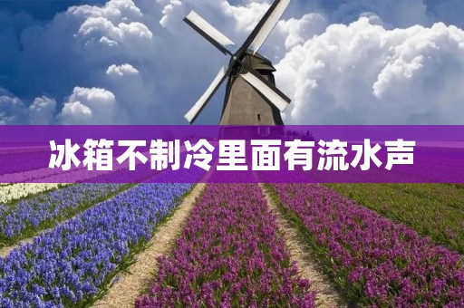 冰箱不制冷里面有流水声:原因与解决办法 冰箱不制冷里面有流水声:原因与解决办法