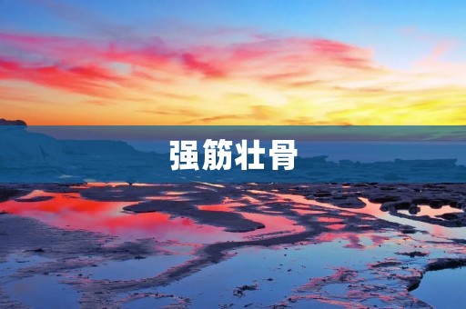 强筋壮骨:拥抱健康生活的关键
