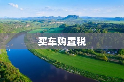 买车购置税:了解税费政策,为您购车提供指引 买车购置税:了解税费政策,为您购车提供指引