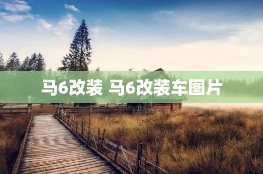 马6改装 马6改装车图片