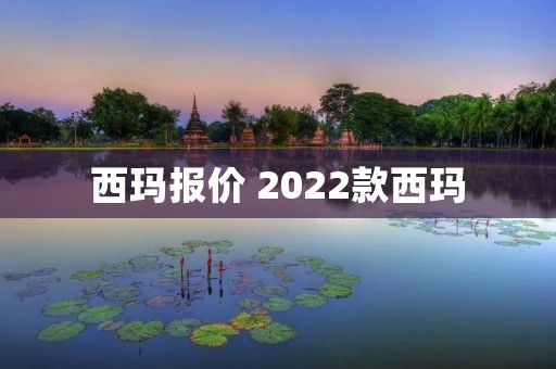 西玛报价 2022款西玛
