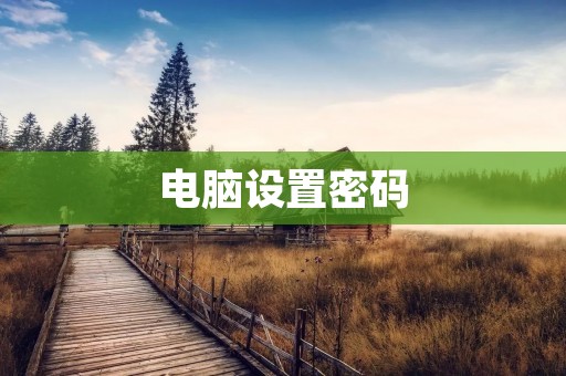 电脑设置密码：保护个人隐私的重要举措