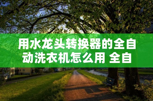 用水龙头转换器的全自动洗衣机怎么用 全自动洗衣机和水龙头的转接头 用水龙头转换器的全自动洗衣机怎么用 全自动洗衣机和水龙头的转接头