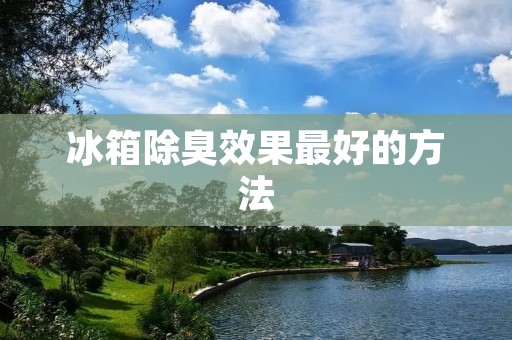 冰箱除臭效果最好的方法 冰箱除臭效果最好的方法