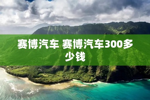 赛博汽车 赛博汽车300多少钱