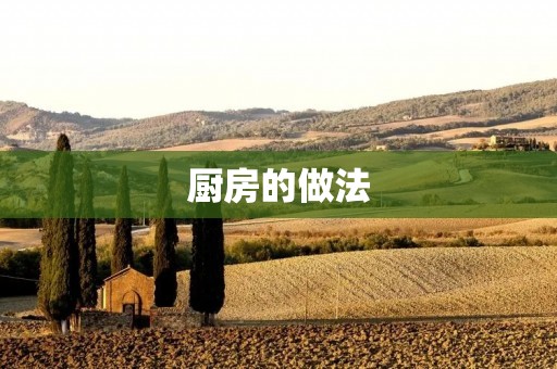 厨房的做法：创意美食让你成为厨房小达人