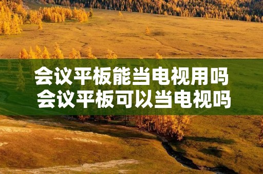会议平板能当电视用吗 会议平板可以当电视吗 会议平板能当电视用吗 会议平板可以当电视吗