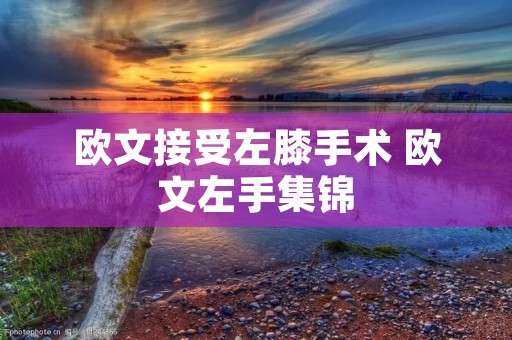欧文接受左膝手术 欧文左手集锦